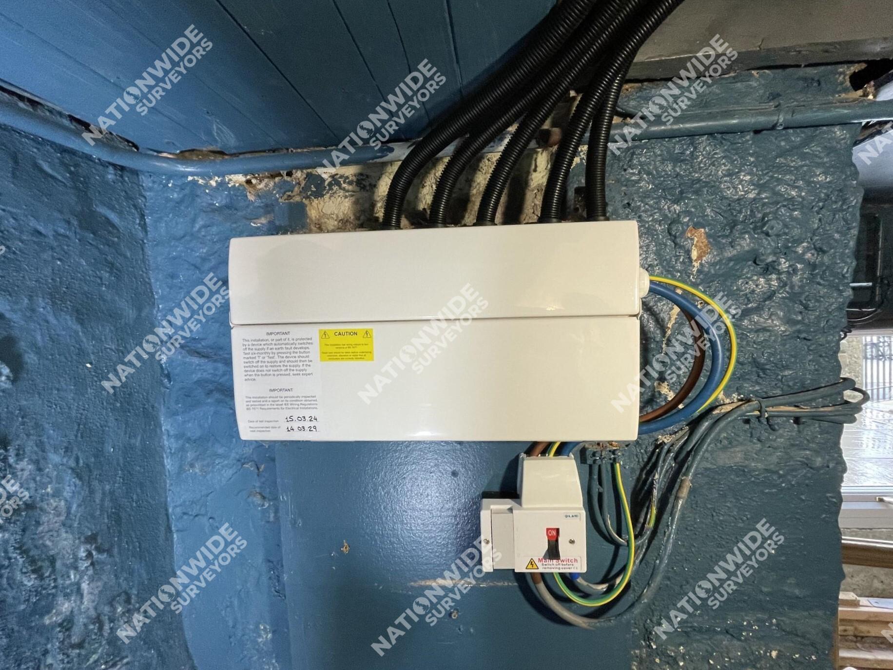 After consumer unit replaced After consumer unit replaced