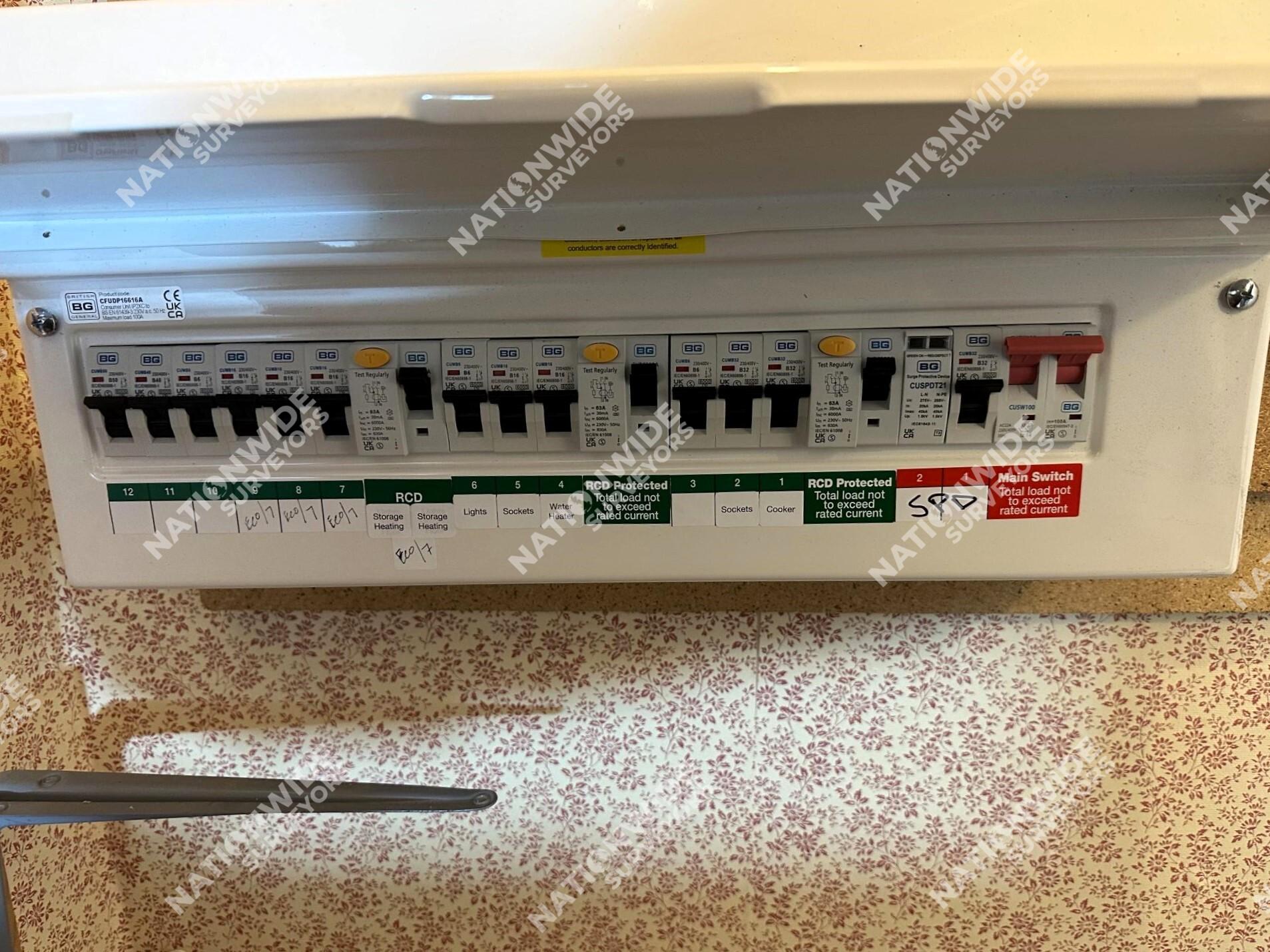 After consumer unit replaced After consumer unit replaced