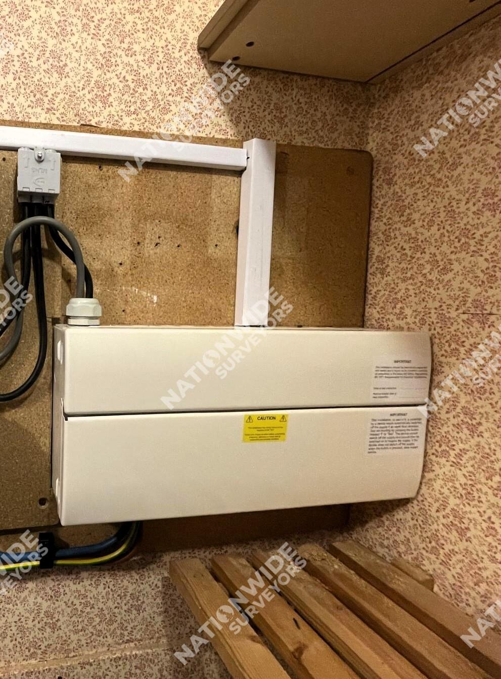 After consumer unit replaced After consumer unit replaced