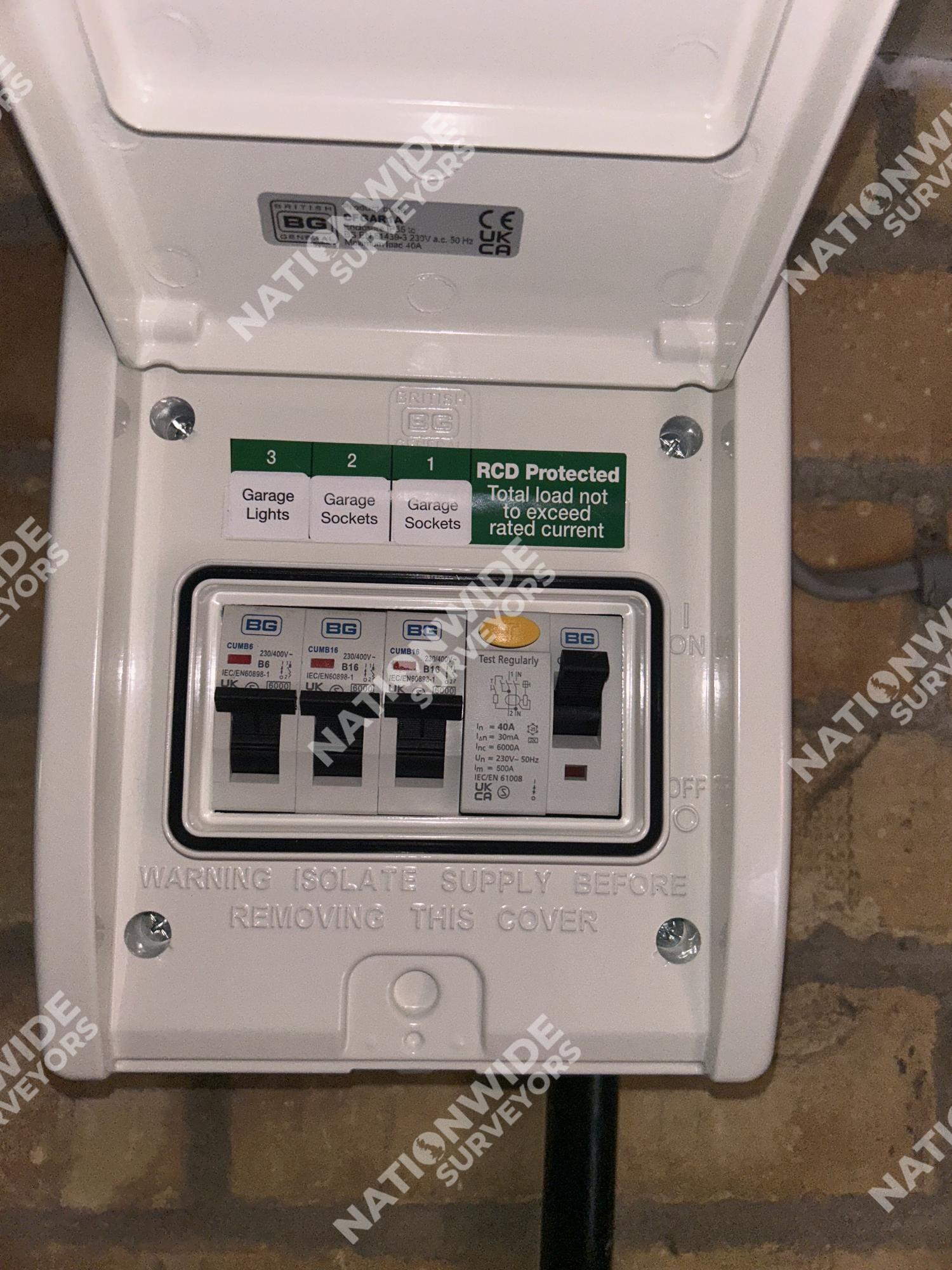 After Garage Consumer unit upgraded After Garage Consumer unit upgraded