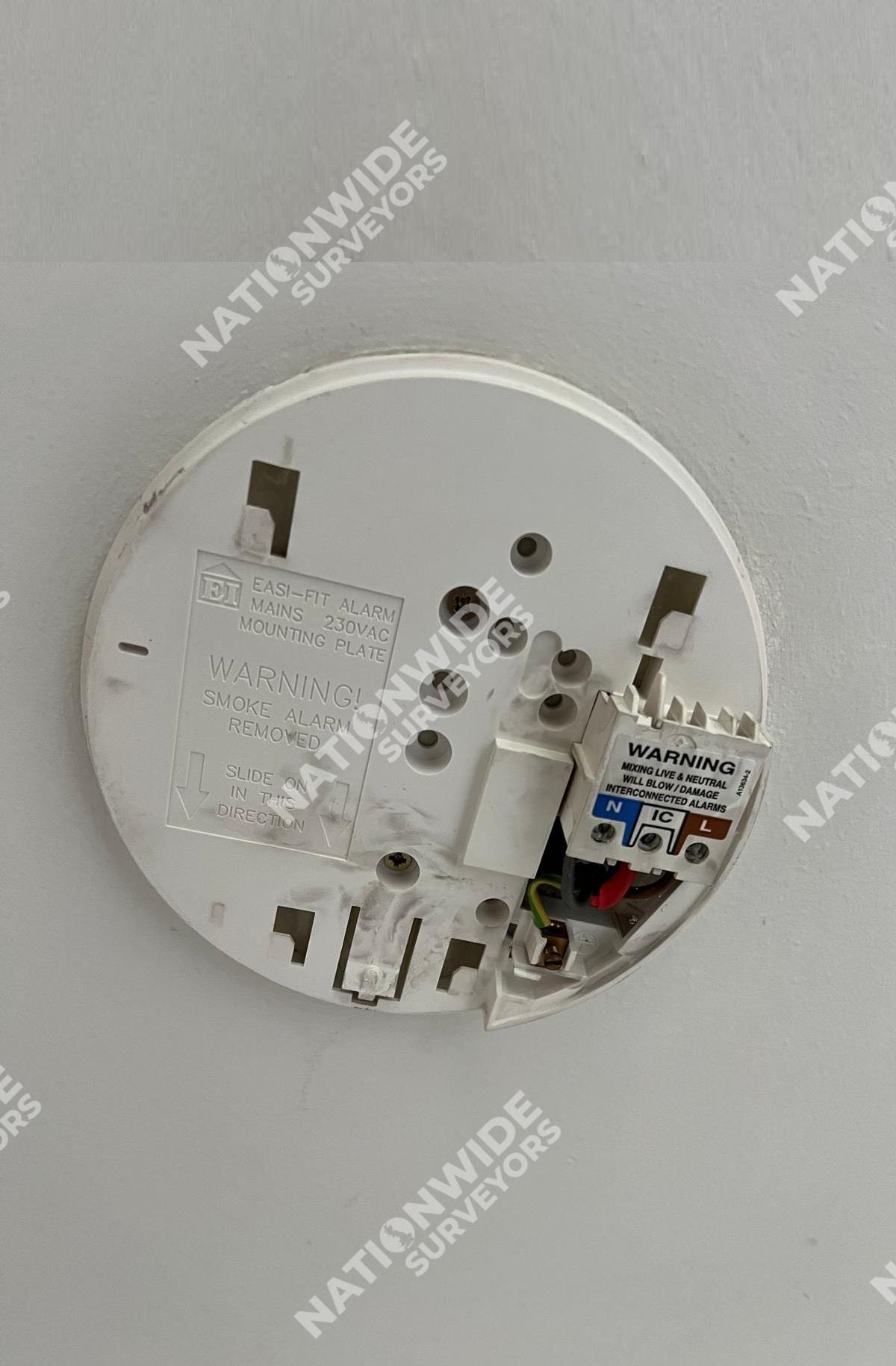 Before Smoke alarm replaced Before Smoke alarm replaced