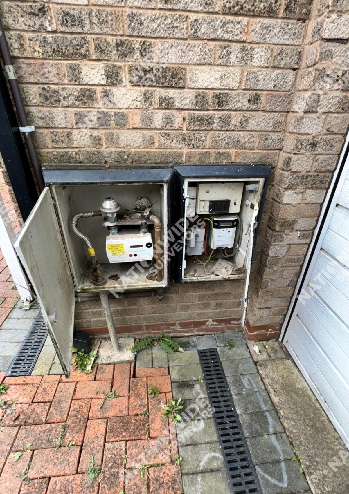 Before consumer unit relocated Before consumer unit relocated