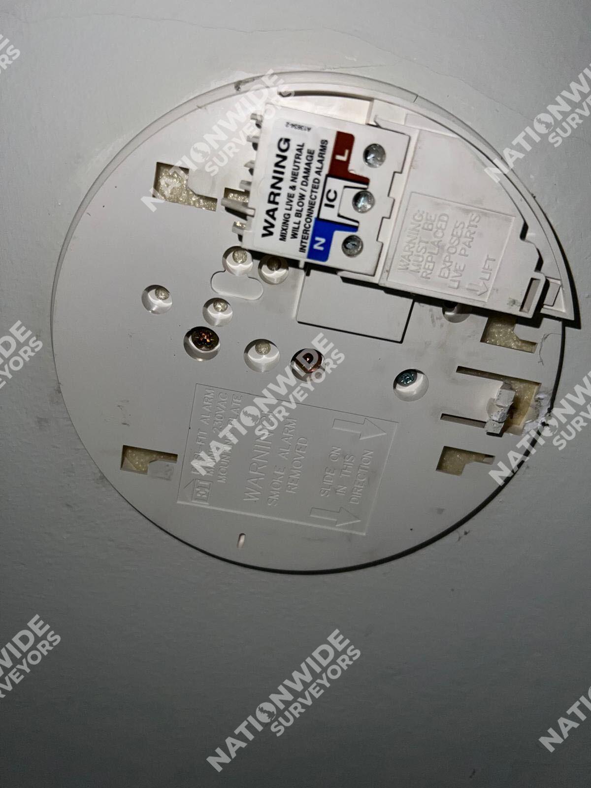 Before Smoke alarm replaced Before Smoke alarm replaced