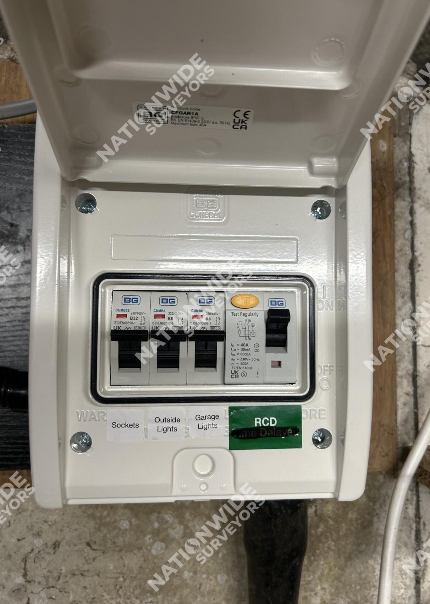 After Garage Consumer unit replaced After Garage Consumer unit replaced