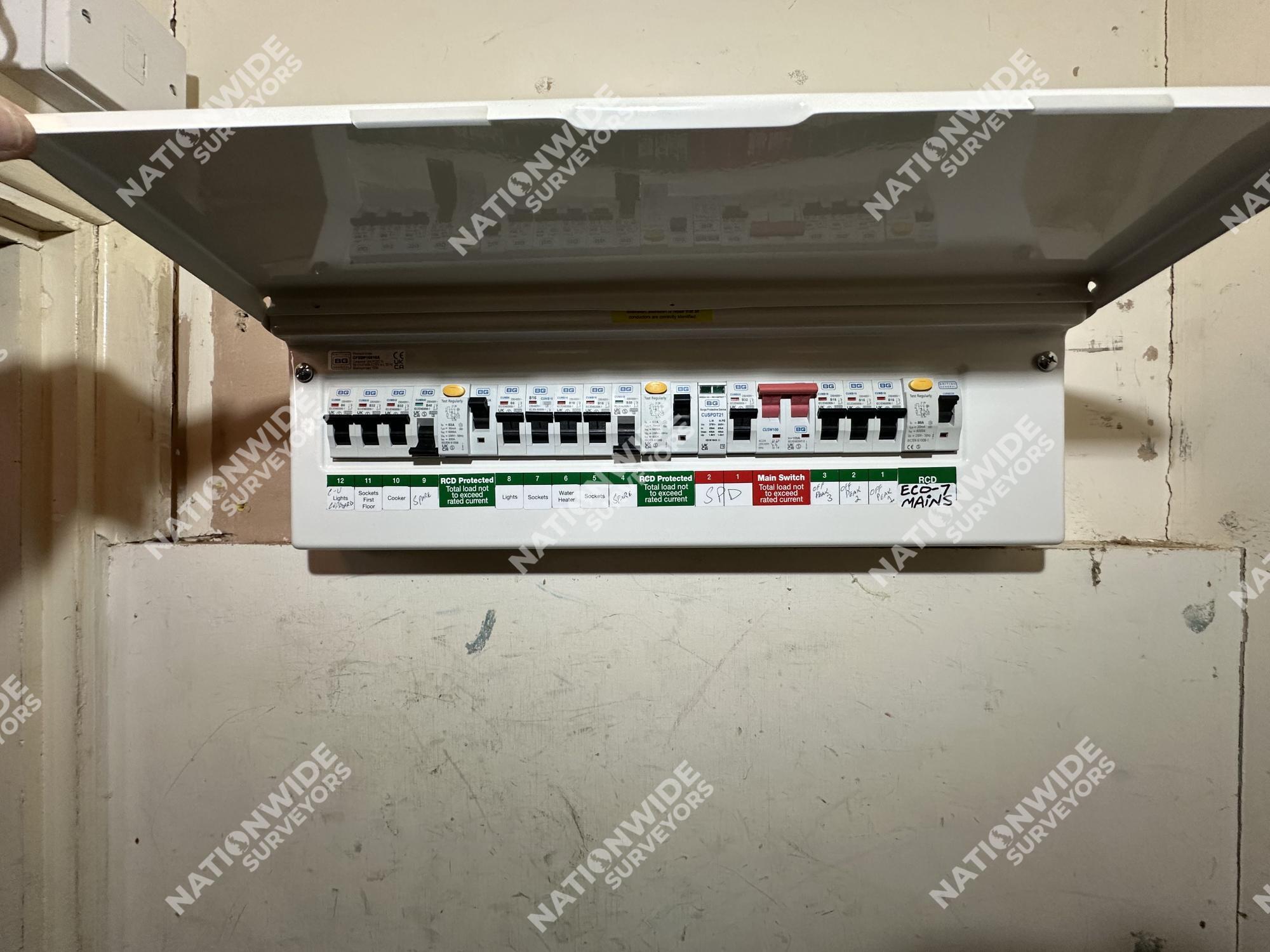 After consumer unit replaced After consumer unit replaced