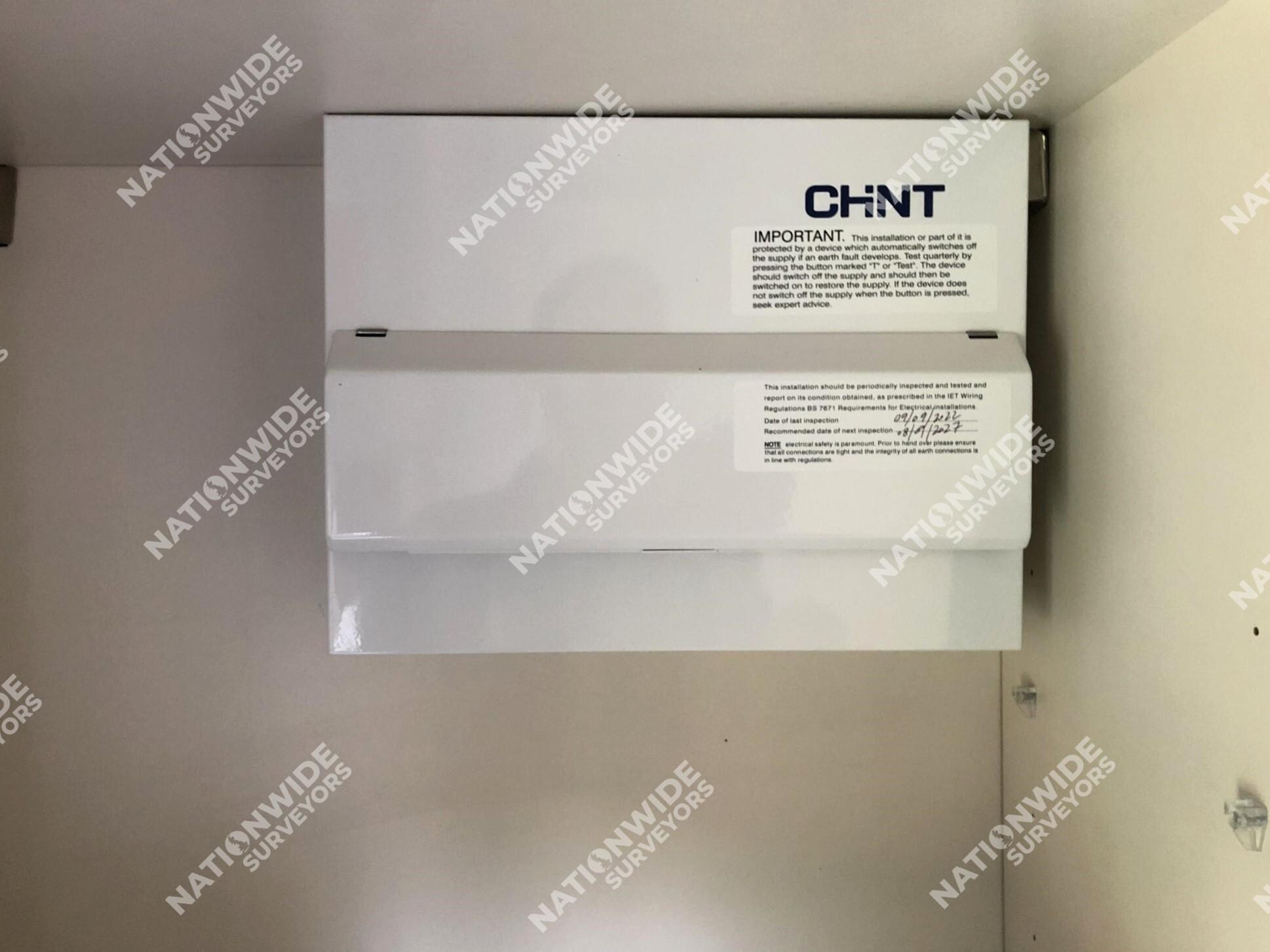 After consumer unit replaced After consumer unit replaced