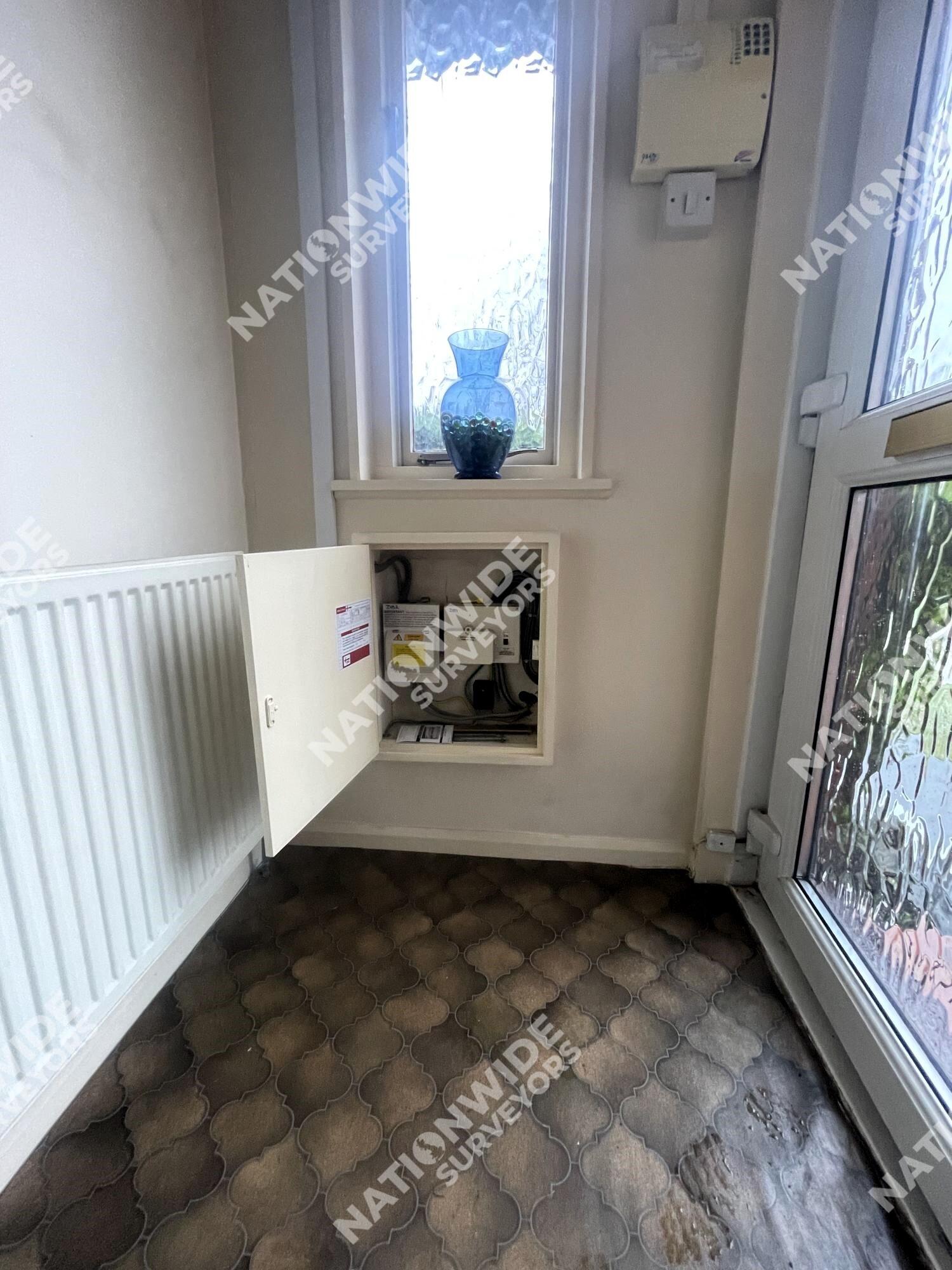 Before consumer unit replaced Before consumer unit replaced