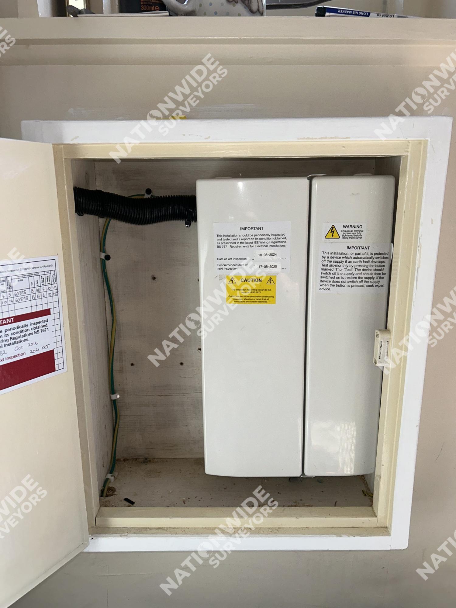 After consumer unit replaced After consumer unit replaced