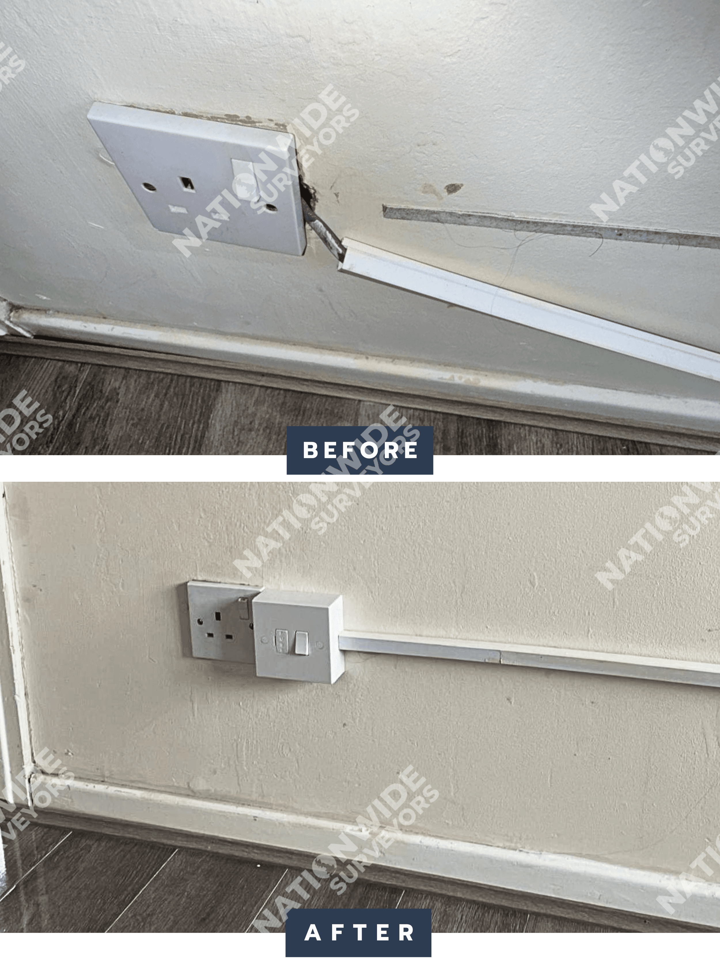 Fused Spur installed Before and after Fused Spur installed