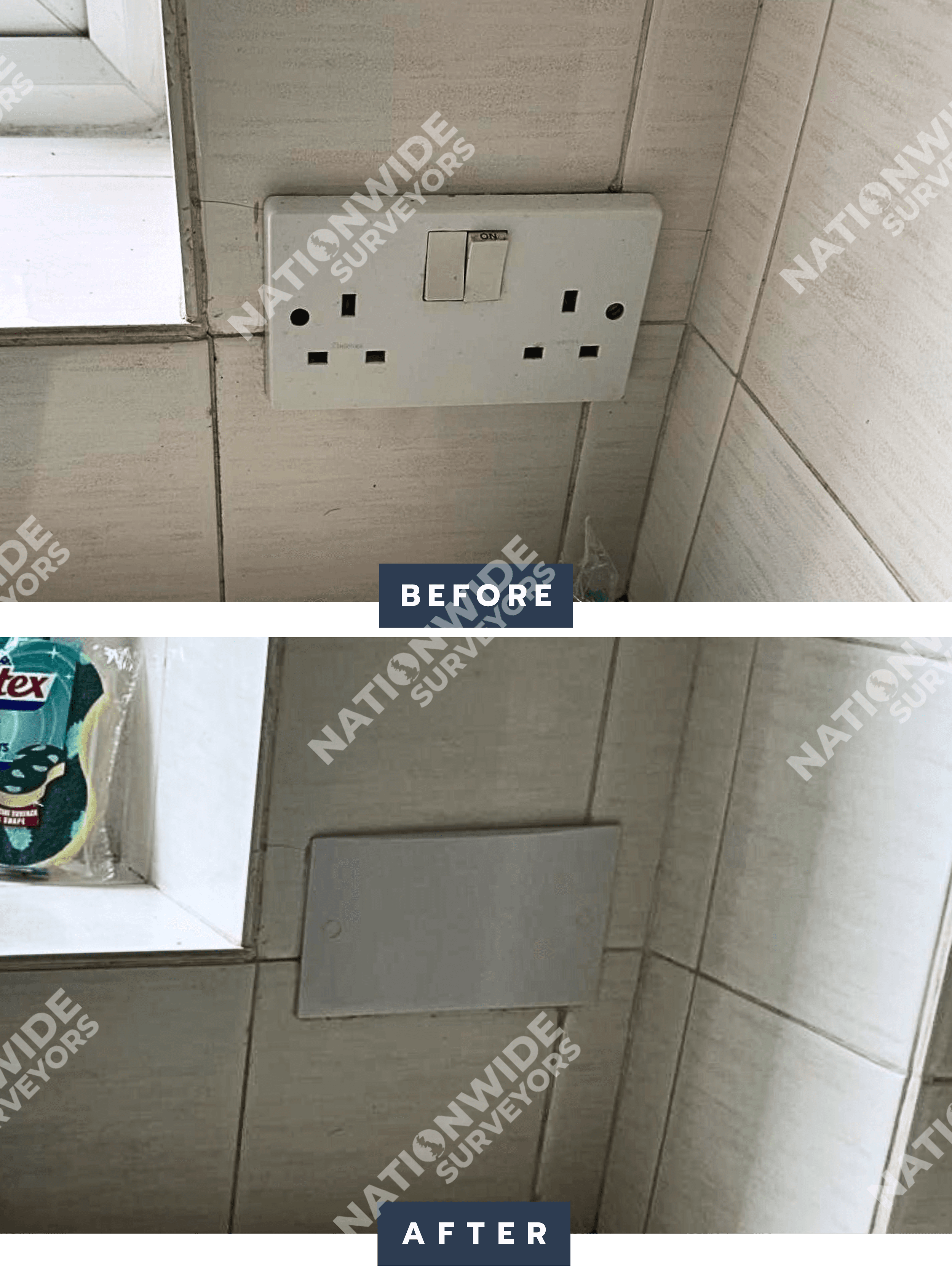 Socket terminated Before and after Socket terminated