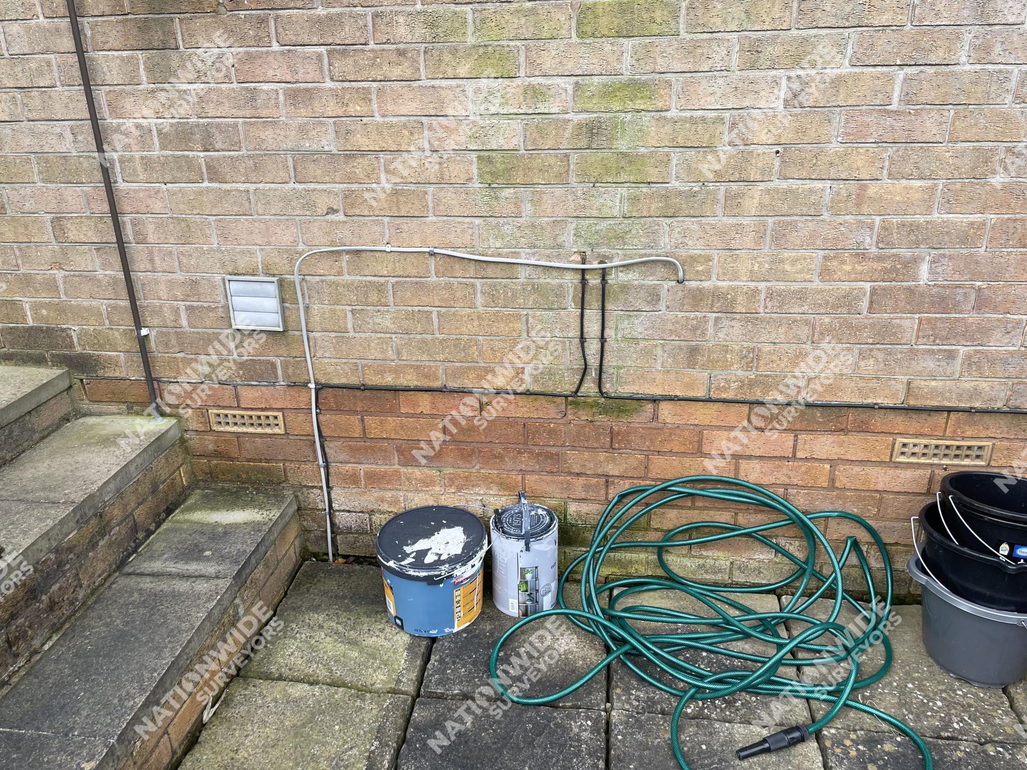 Before Outdoor Conduit Installed Before Outdoor Conduit Installed